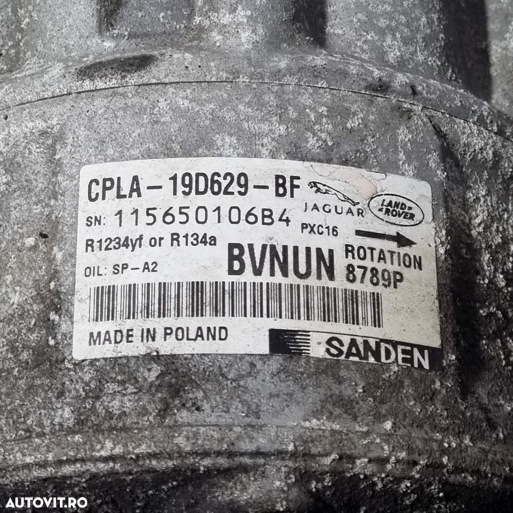 Compresor clima Jaguar F - Pace 2.0 D 2015 - 2020 163CP 204DTD (1374) Diesel 115650106B4 - 5