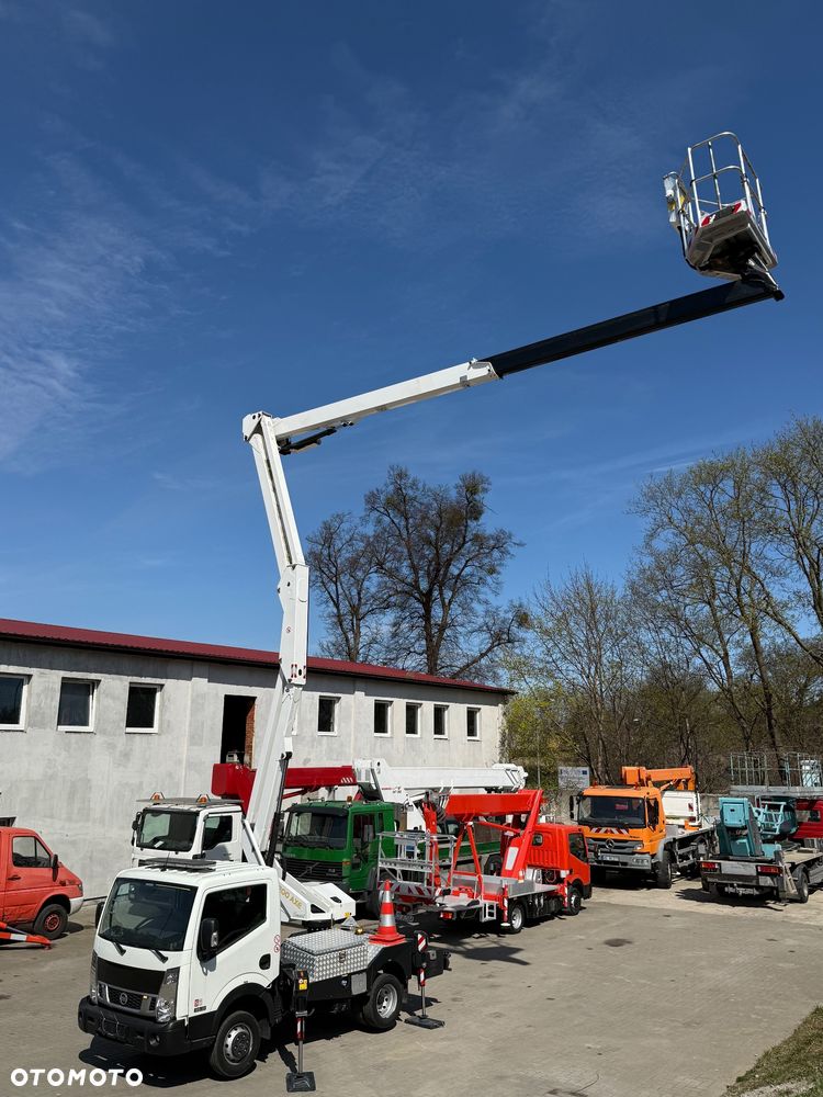Nissan Podnośnik Koszowy Zwyżka Palfinger AXE 200 20 metrów Hydrauliczny jak nowy 880 MTH 11 tyś km Stan Salonowy !! Ruthmann Gsr Wumag - 38