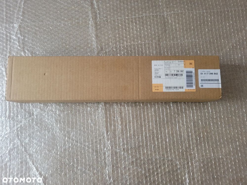 Osłona Wlotu Powietrza Chrom BMW F30 F31 51117396842 Nowa - 5