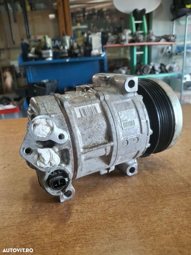 Compresor aer condiționat Fiat Punto Evo Linea DOBLO Mito 1.4 Benzina - 1