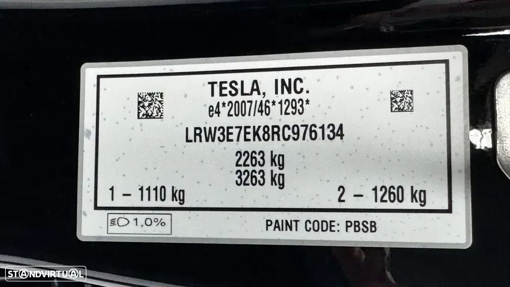 Tesla Model 3 Long Range Tração Integral Premium - 38