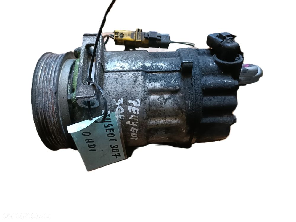 PEUGEOT 307 I 01-05 2,0 HDI sprężarka kompresor klimatyzacji SANDEN 9651911380 * - 2