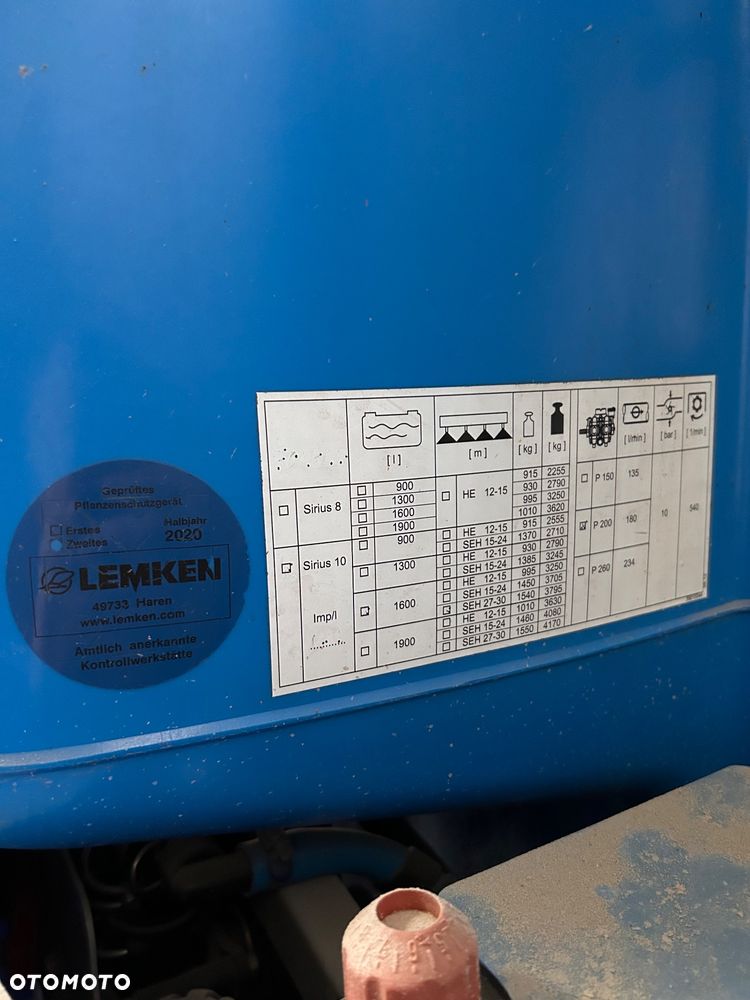 Lemken Sirius 10 - 6