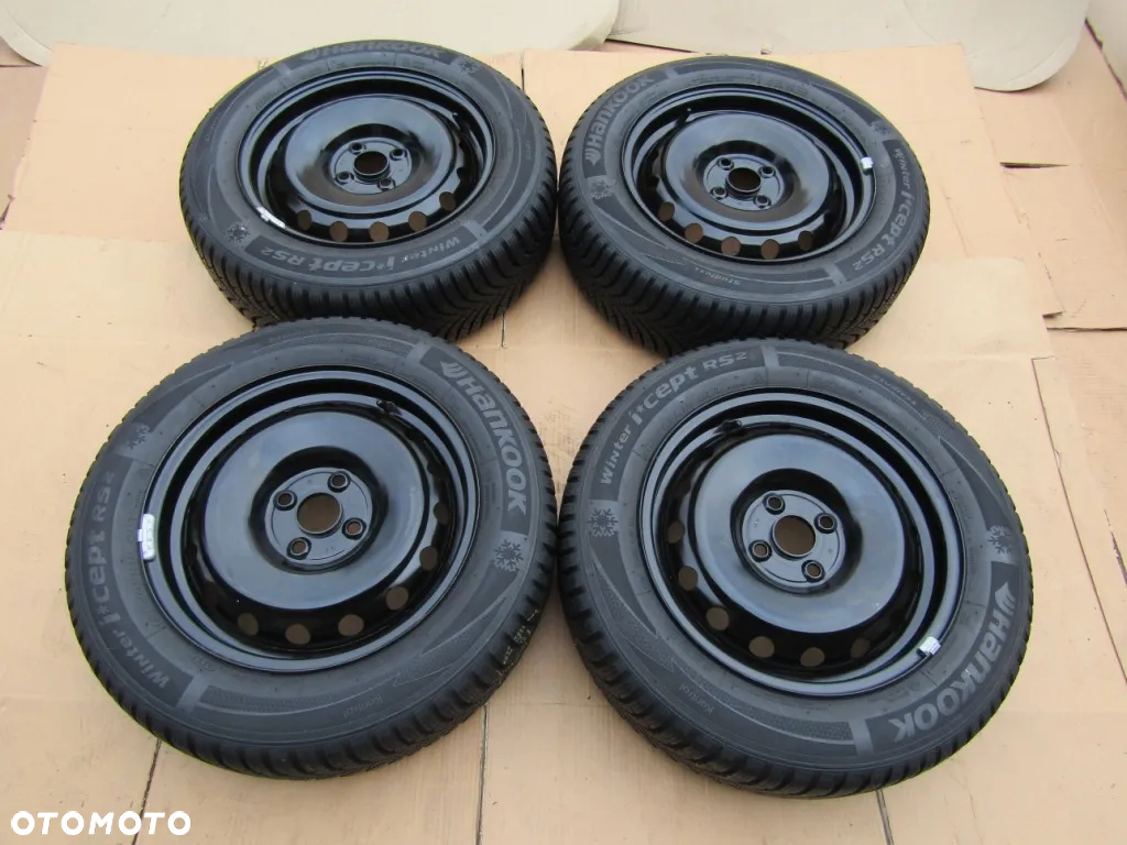 4x Felgi Koła 15 Hyundai i20 II Active 6j 4x100 ET47 + Opony 185/65 - 3