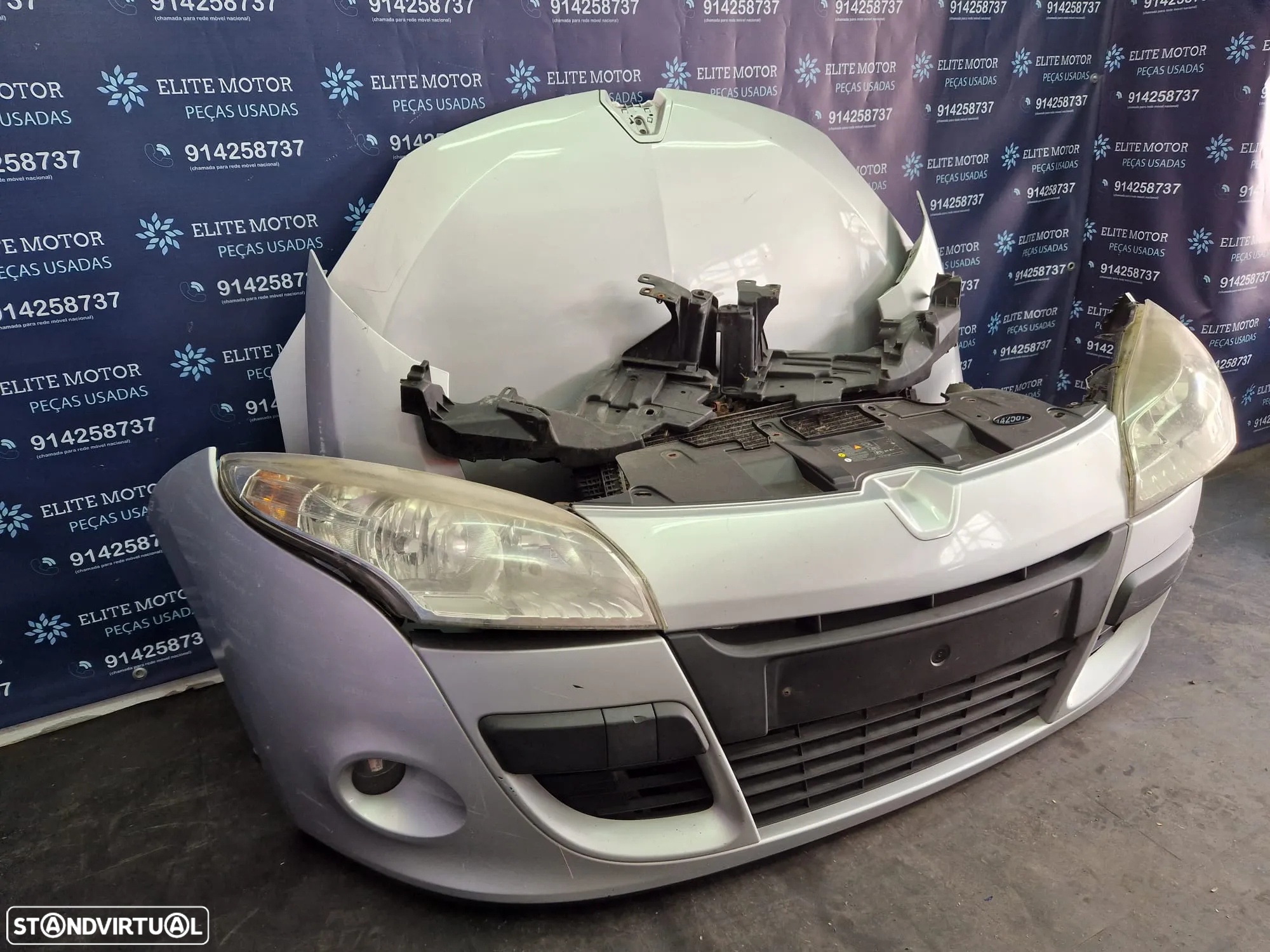 Frente completa usada RENAULT MEGANE III 3 COUPE capot parachoques guardalamas oticas radiador - 2