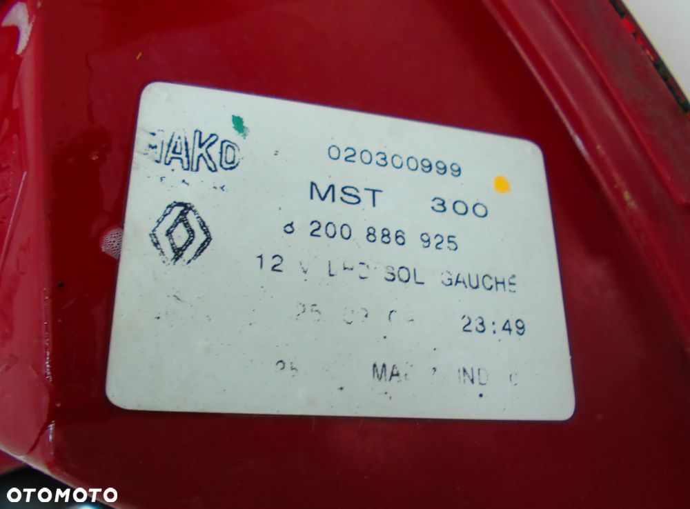 Renault Clio III Lift Lampa tył Prawa Lewa eu - 9