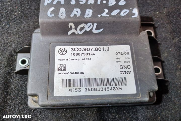 Calculator frana mana 3C0907801J 3C0907801J Volkswagen VW Passat B6 [ - 3