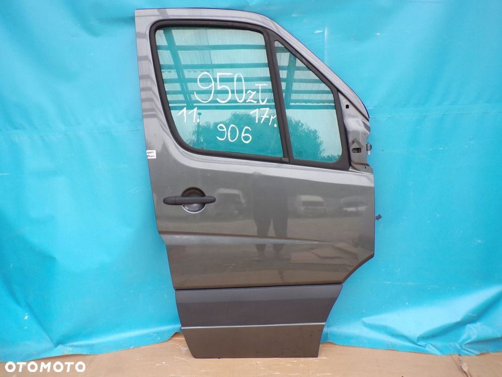 SPRINTER 906 CRAFTER 06- drzwi przednie przód PRAWE SZARY metalik NOWE 2017 - 1