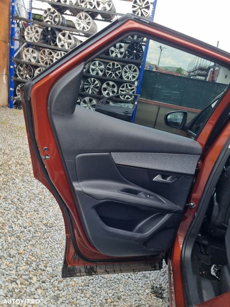 Usa Stanga Spate Peugeot 3008 II 2016 - 2020 SUV 4 Usi Copper Braun Perleffekt ELG (1316) - 2