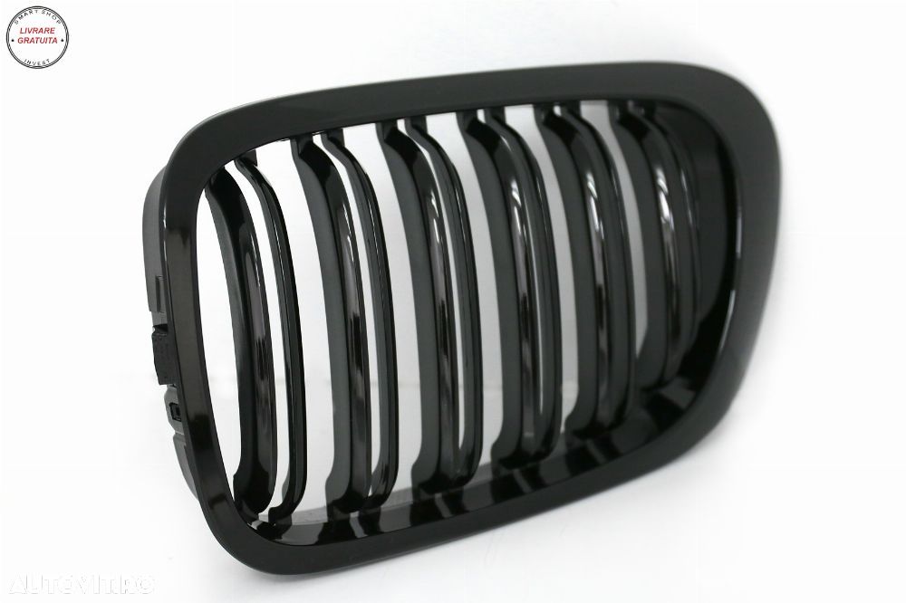 Grile Centrale BMW 3 Series E46 Coupe Cabrio 2 Doors Non Facelift (1999-2002) Negr- livrare gratuita - 4