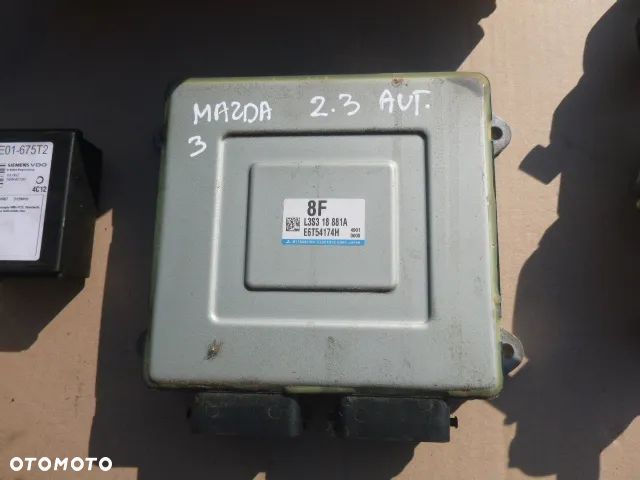 ZESTAW STARTOWY STACYJKA KOMPUTER IMMOBILIZER MAZDA 3 2.3 E6T54174H - 3