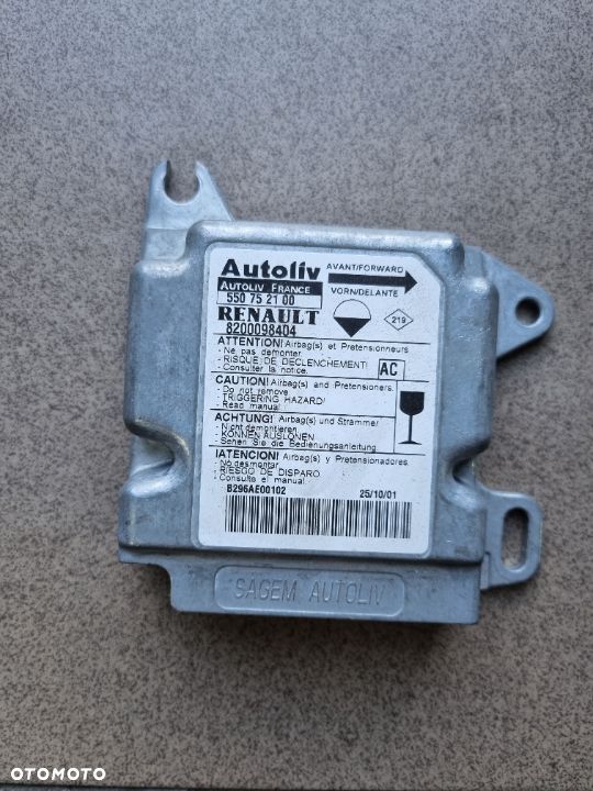 MODUŁ SENSOR PODUSZKI MASTER MOVANO MASCOTT 98-03r. - 1