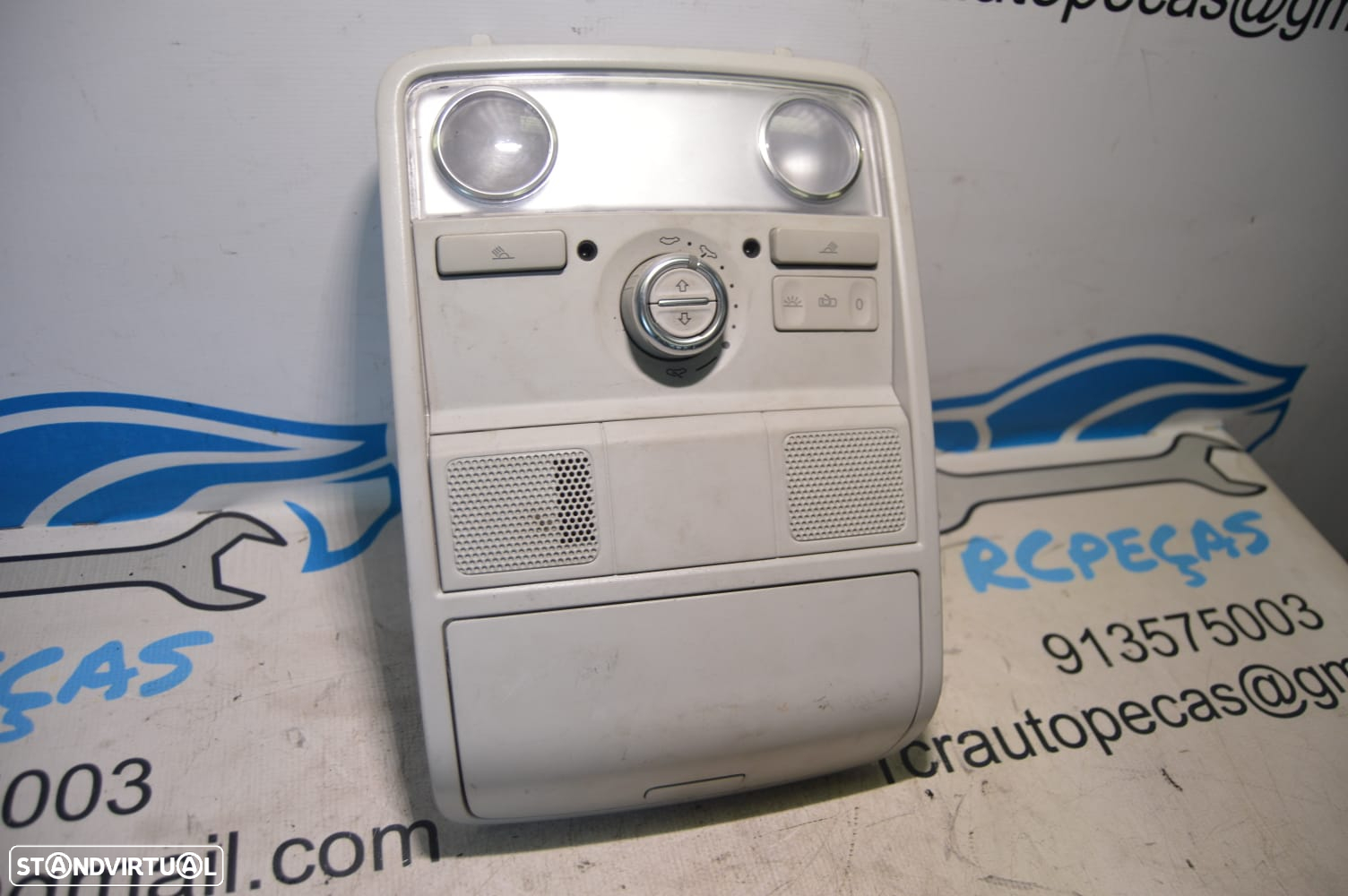 LUZ LUZES INTERIOR PLAFONIER TETO TEJADILHO FRENTE FRONTAL CENTRAL COMANDOS PAINEL CONTROLO VW VOLKSWAGEN 1K0867489E 1K0867489 1K9959561 1K0868837E 1K0868837 1K0947105AT 1K0947105 VW VOLKSWAGEN SHARAN 7N 2.0 TDI 140CV CFF CFFB GOLF VI 6 MK6 1K 1K1 TIGUAN 5N SEAT ALHAMBRA - 2