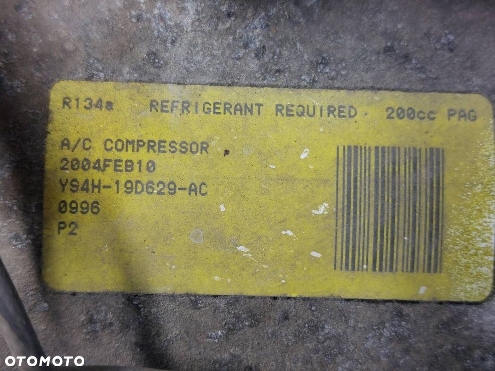 SPRĘŻARKA KOMPRESOR KLIMATYZACJI FUSION I 1.4 16V YS4H-19D629-AC ID: 238724 - 5