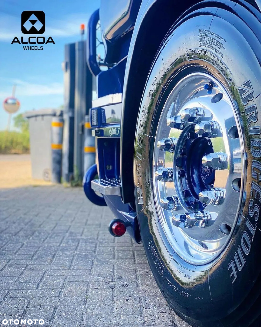 Felga ALCOA do DAF / 22,5 x 11,75 / ET 135 /Aluminiowe felgi / DB / NETTO-2.390,-PLN - 12