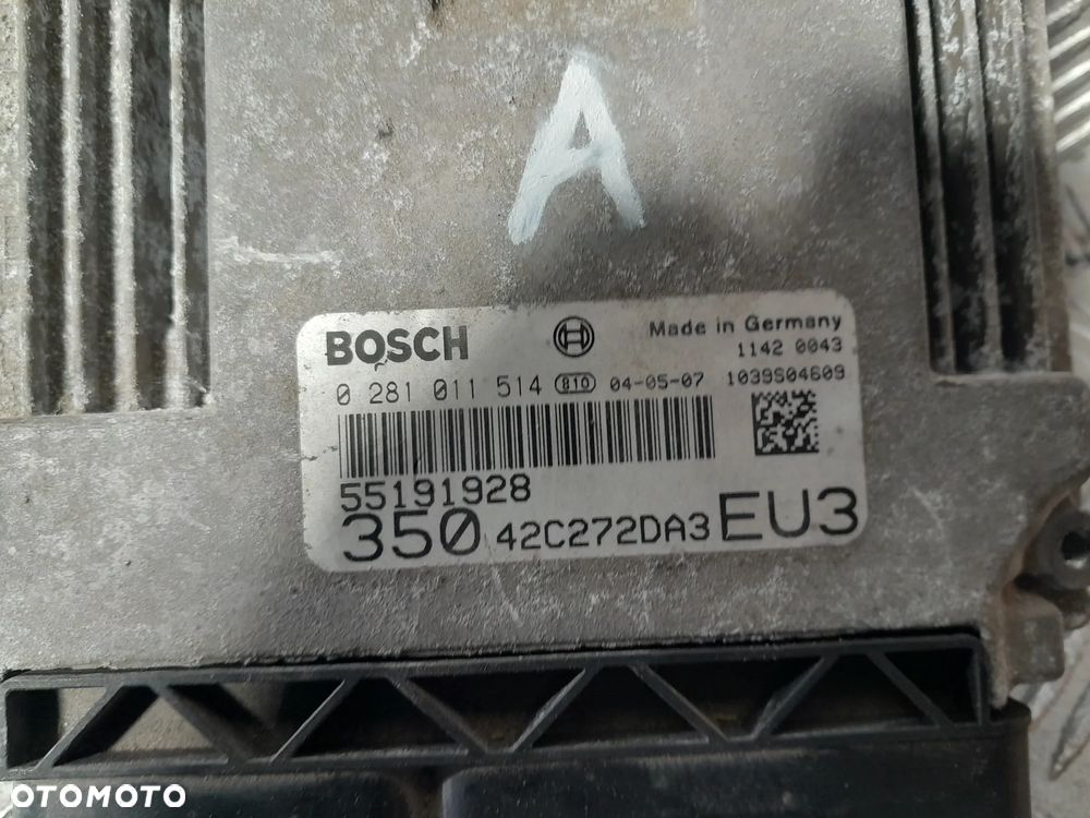 FIAT IDEA KOMPUTER STEROWNIK SILNIKA  0281011514 - 2