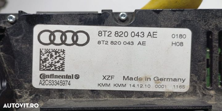 Panou comanda AC 8t2820043ae Audi Q5 8R [2008 - 2012] - 2