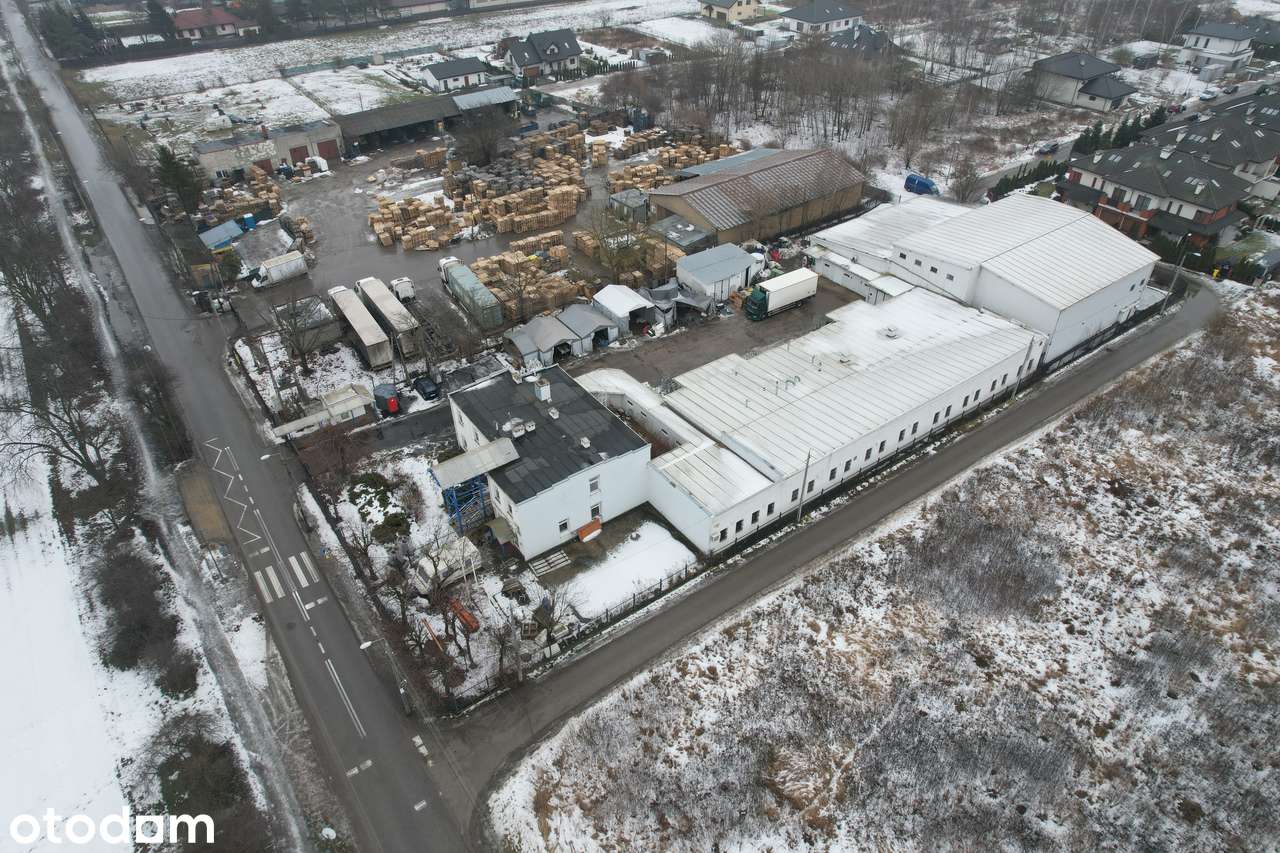 Magazyn , hala produkcyjna , biura. Działka 4137m² + Budynki  2026m² - Pełny obrazek: 3/19