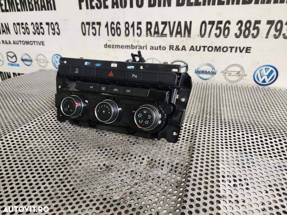 Panou Modul Comenzi Clima Climatronic Vw T-Roc Golf 7 VII Cod 5GAQ Dezmembrez Vw T-Roc - Dezmembrar - 4