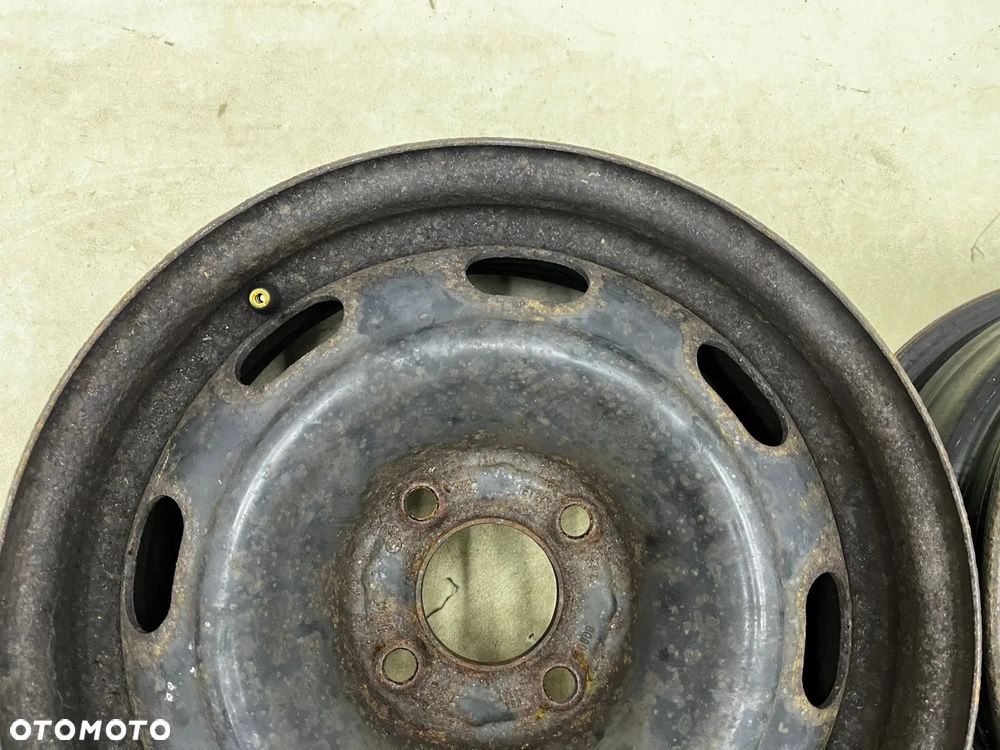 Felgi stalowe Citroen C2 C3 C4 Peugeot 1007 206 307 02-10r. felgi r15 cali 6jx15 ET27 4x108 Komplet - 3