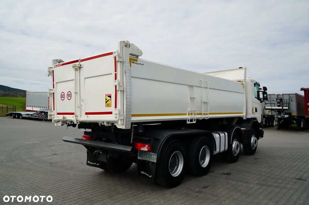 Scania G 480 / 8x4 / WYWROTKA / HYDROBURTA / BORDMATIC / MANUAL - 15