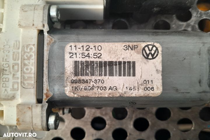 MOTORAS MACARA STANGA SPATE  1K0959703AG MX1253 Volkswagen VW Golf 6 - 2