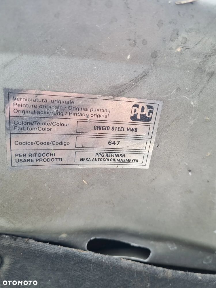 Fiat Punto II Lift 1.3 mjtd multijet 70km klima lakier Grigio steel HWB 647 na czesci - 8