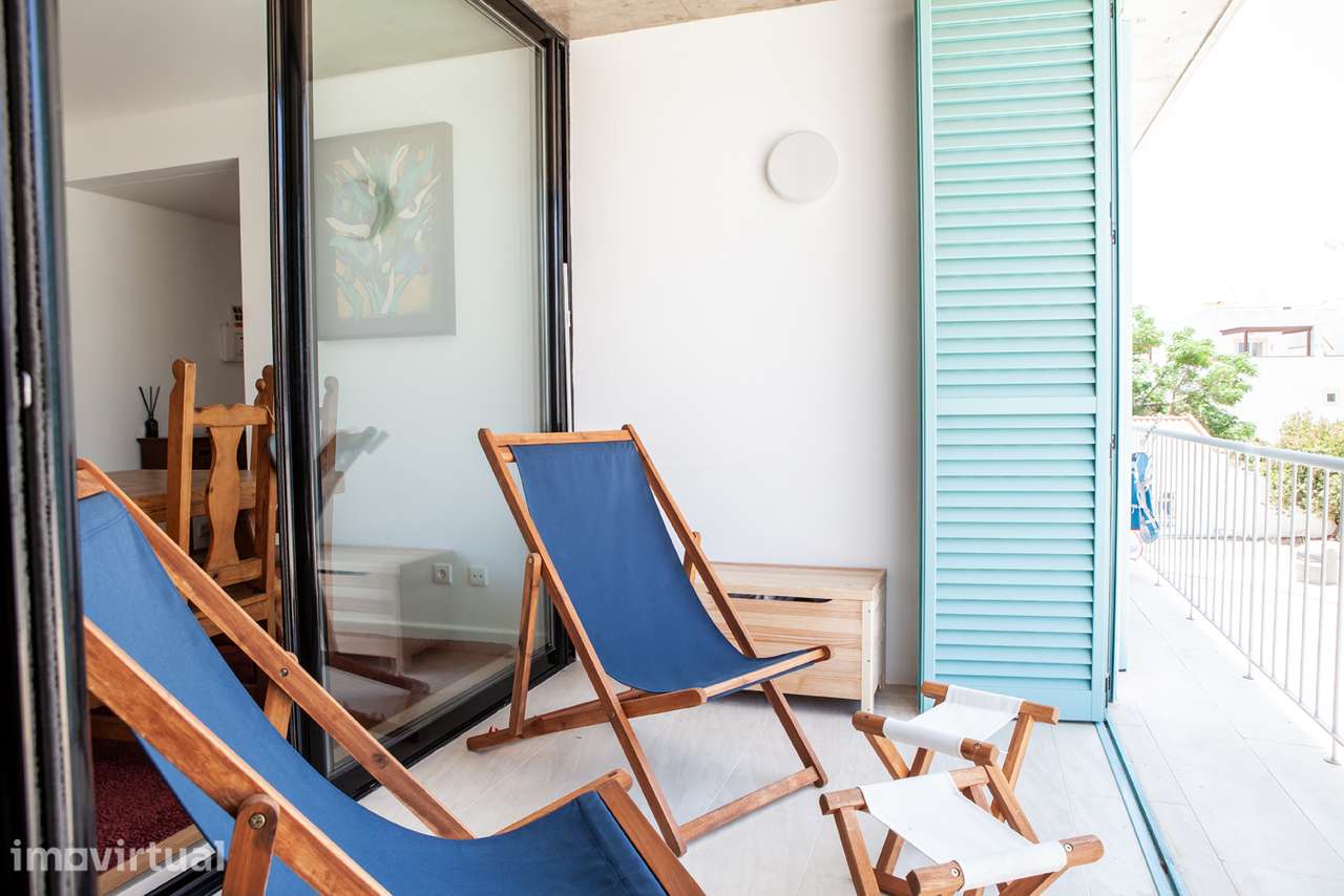 Apartamento T2 com Piscina a poucos minutos a pé do mar - Grande imagem: 3/34