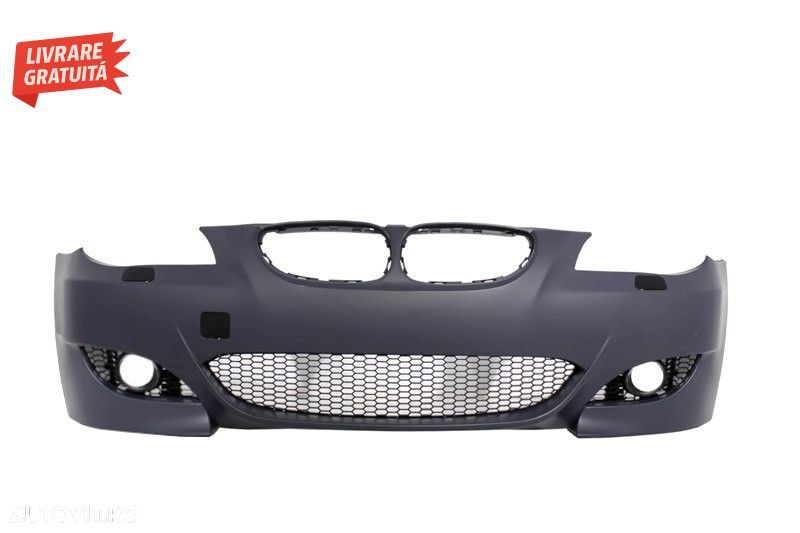 Bara Fata BMW Seria 5 E60 E61 (2003-2010) cu Praguri laterale M5 Look- livrare gratuita - 2
