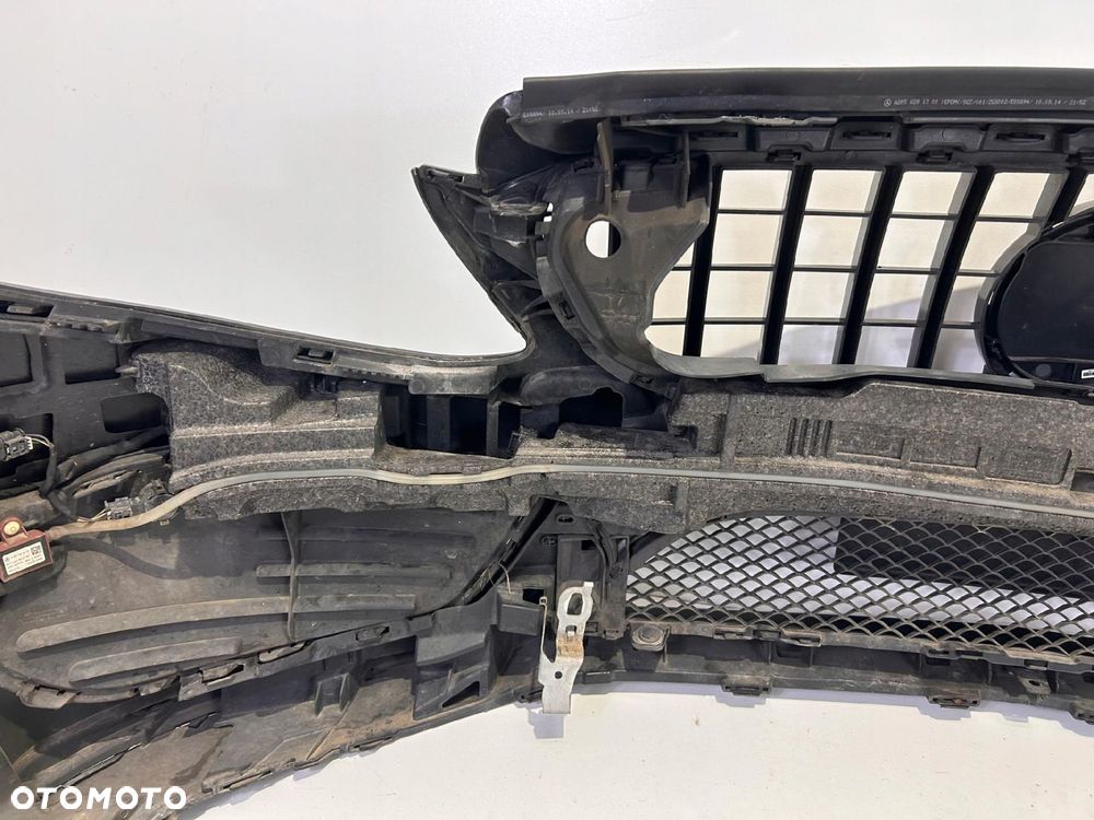 MERCEDES W205 AMG ZDERZAK MASKA CHŁODNICE PAS - 13