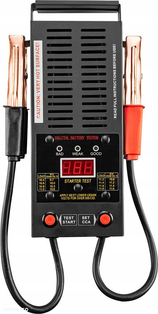 NEO CYFROWY TESTER AKUMULATORÓW 12V 125A 11-985 - 2