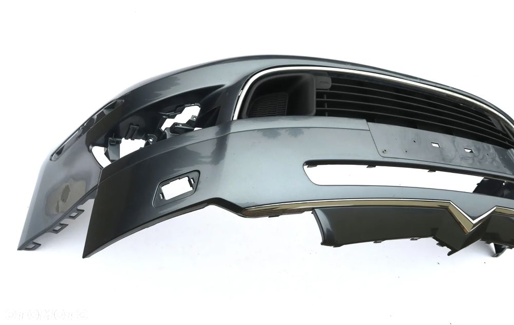CITROEN C5 III 3 X7 2008 - 2012 zderzak przód kratka chrom ORYGINAŁ OE - 9
