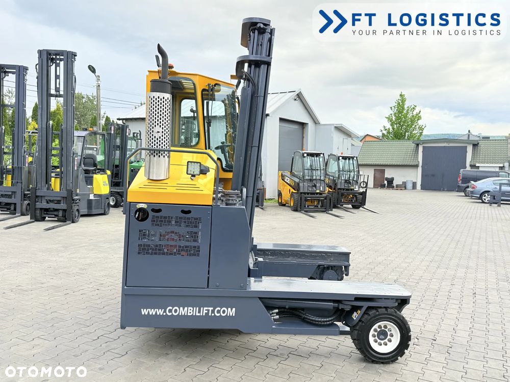 Combilift WÓZEK CZTEROKIERUNKOWY - WIELOKIERUNKOWY | COMBILIFT C4000 | GAS | DUPLEX 4100MM | PRZESUW WIDEŁ | WOLNY SKOK | NOWE OPONY | PO SERWISIE | STAN IDEALNY | Szeroka oferta wózków czterokierunkowych i bocznych, dopasowanych do różnorodnych potrzeb i zastosowań - 6