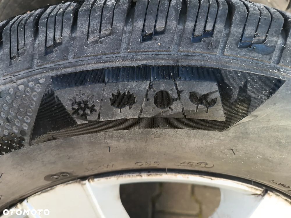 Koła felgi aluminiowe 6x130 16 cali opony wielosezonowe sprinter crafter - 9