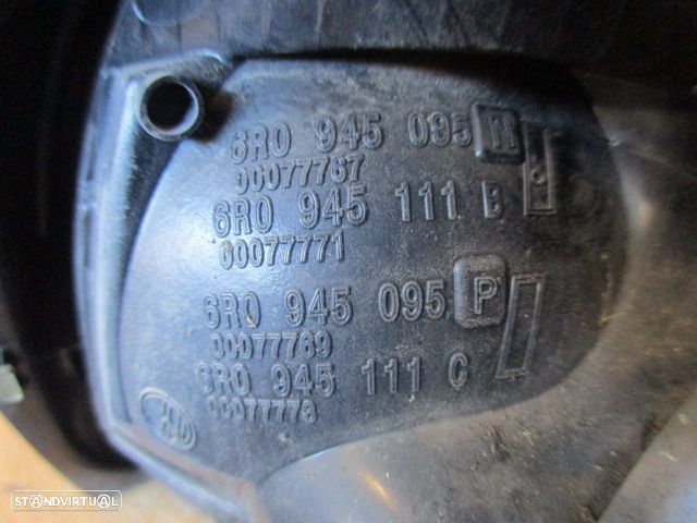 Farol Tras 6R0945095N 6R0945111B 6R0945095P VW POLO 6R FASE 1 2014 1.6TDI 90CV 5P VERMELHO TE ORIGINAL - 3