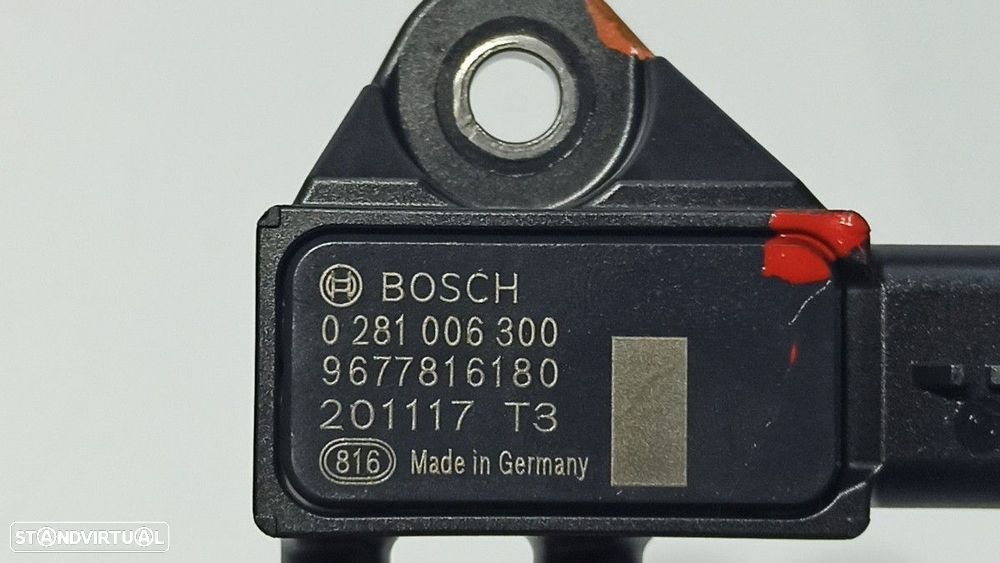 SENSOR DE PRESSÃO PEUGEOT 2008 (P1) ALLURE - 4