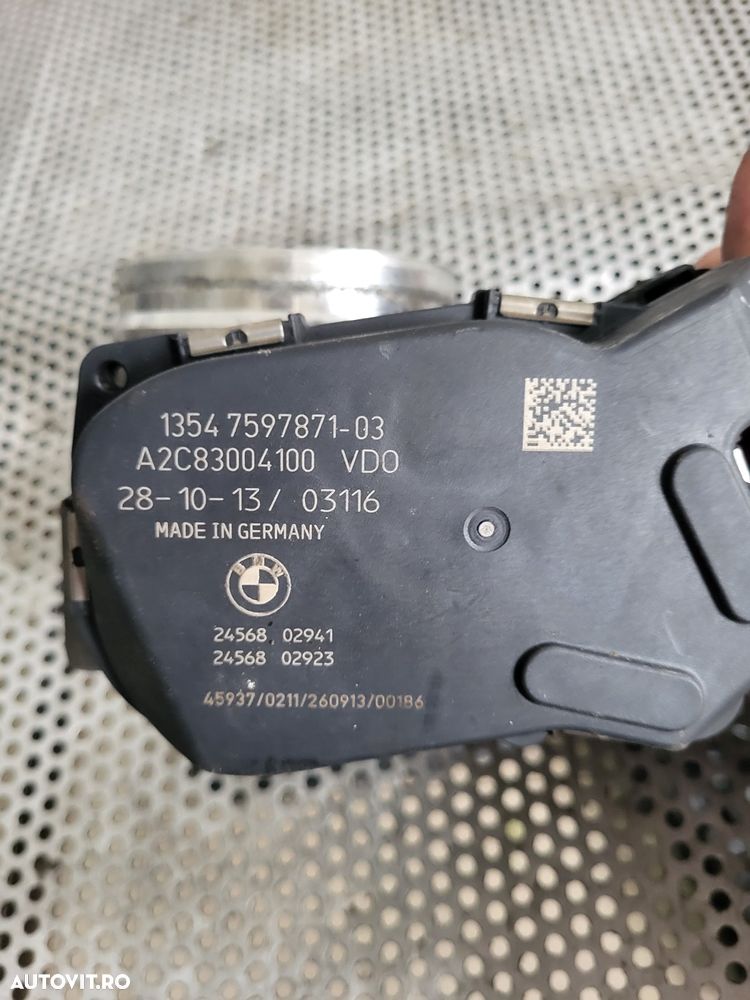 Clapeta Acceleratie Bmw 3.0 3.5 Benzina Motor N55 Cod  F10 F11 F12 F13 F06 F01 F02 F30 F20 F15 F16 - 7