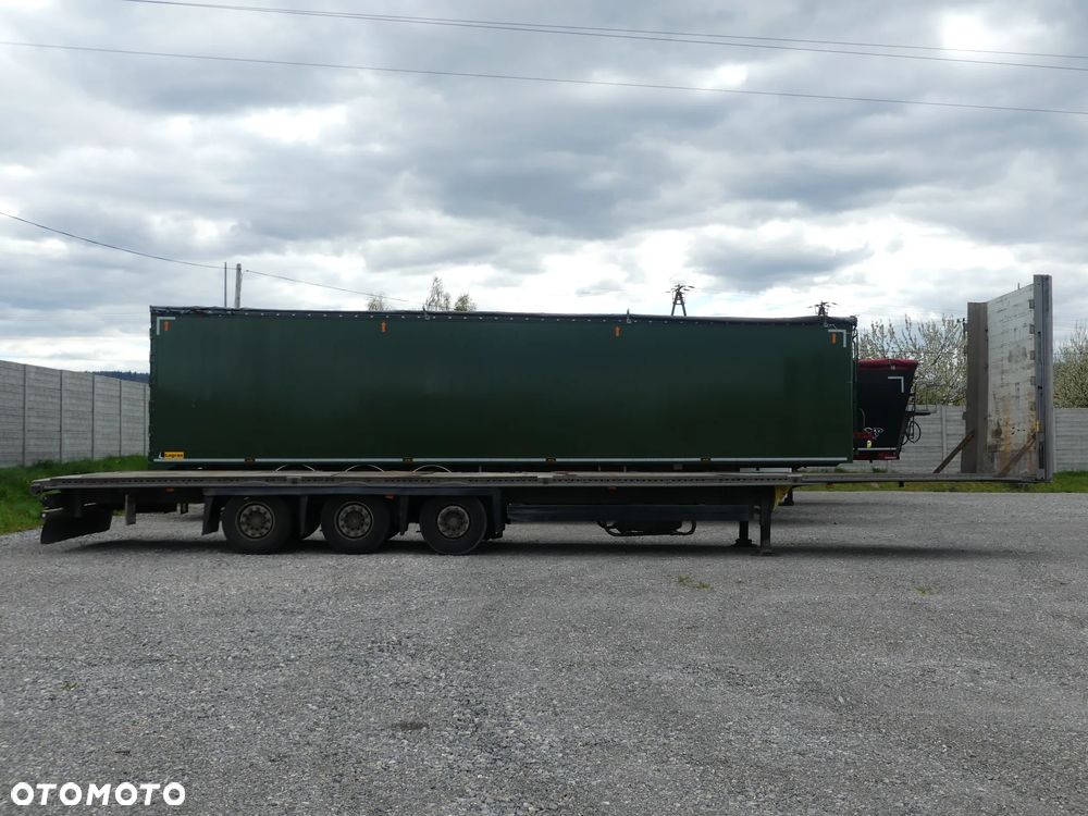 Schmitz Cargobull PLATFORMA 13.60 / MEGA / OŚ PODNOSZONA / W OCYNKU / - 7