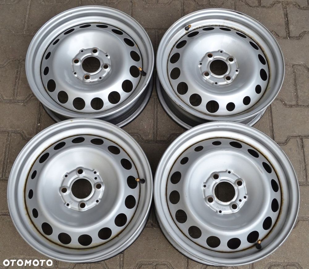 FELGI STALOWE SMART 4x100 2x5J15 2x 5,5J15 F-33 - 2