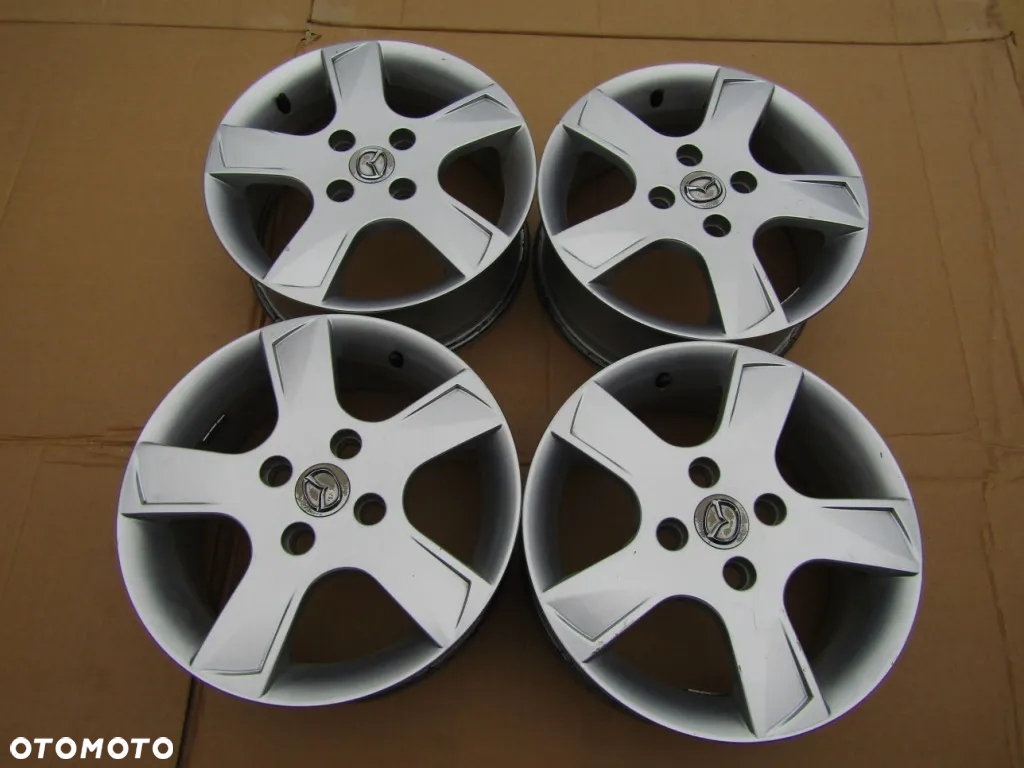 4x Felgi 15 Mazda 2 od 2003r- do 2007r / Ford Focus Fusion 6j 4x108 ET52,5 - 4