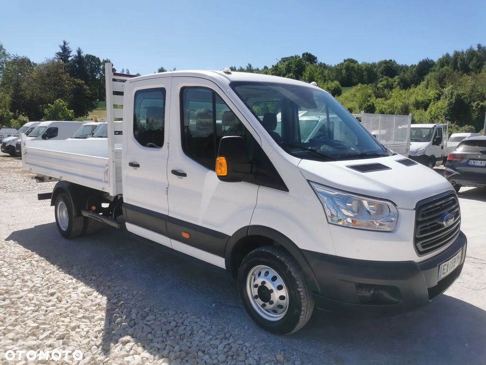 Ford Transit 2.0-170KM Brygadówka wywrotka Klima kiper doka Hak dubel na bliźniaku - 15