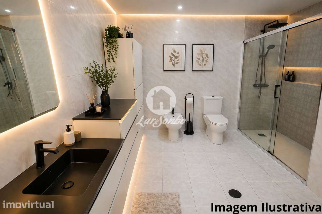 Apartamento T3 Remodelado no Centro da Cidade de Barcelos - Grande imagem: 4/26