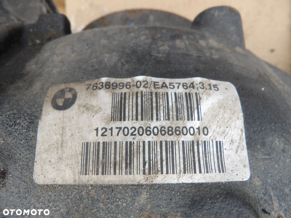 BMW - F15,X5 - 3.15 - KOMPLETNY DYFERENCJAŁ - MOST TYLNY - 7636996 - 2