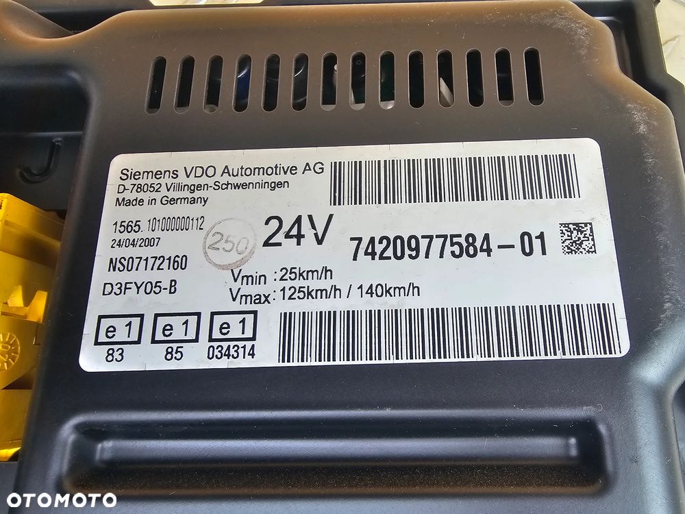 LICZNIK ZEGARY 7420977584-01 RENAULT MIDLUM PREMIUM DXI - 6