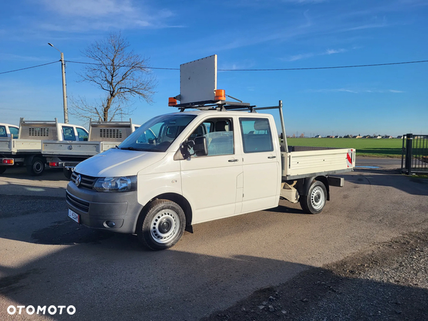 Volkswagen Transporter t5 lift doka super stan klima tablica świetlna