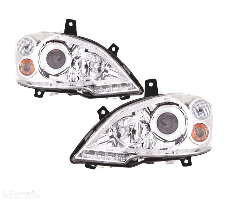 FARÓIS XENON PARA MERCEDES VITO W639 VIANO 10-19 LED - 1