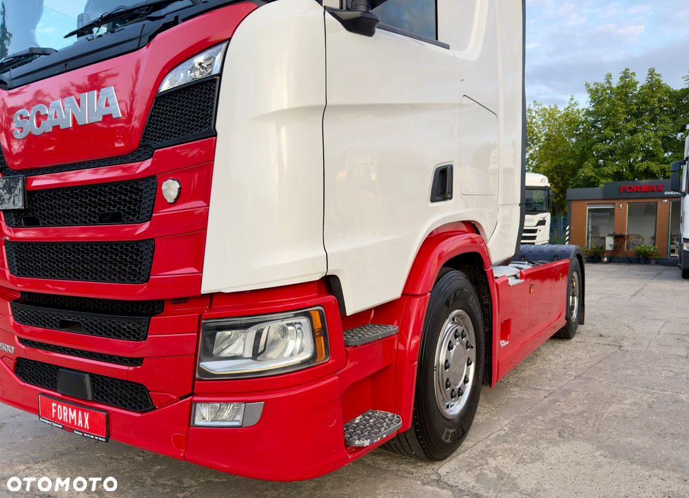 Scania R 500 /// z Niemiec /// 4 poduszki tył ///  Klima postojowa /// Full led /// Full spoiler /// Navi /// - 11