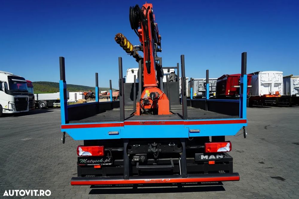 MAN TGM 15 .290 / HDS HC 190 + FORATOR 2 mb / FORMAT / RADIO CONTROL / EURO 6 / MANUAL / 2019 - 12