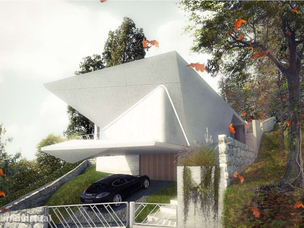 Terreno urbano com 600 m2, Projeto aprovado, Casais de Santo Antóni... - Grande imagem: 3/12
