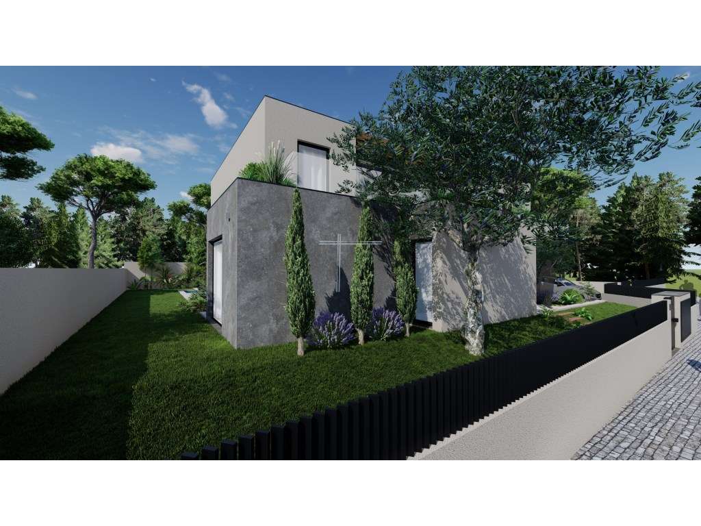 Moradia isolada T5, arquitetura contemporânea com garagem e piscina... - Grande imagem: 3/10